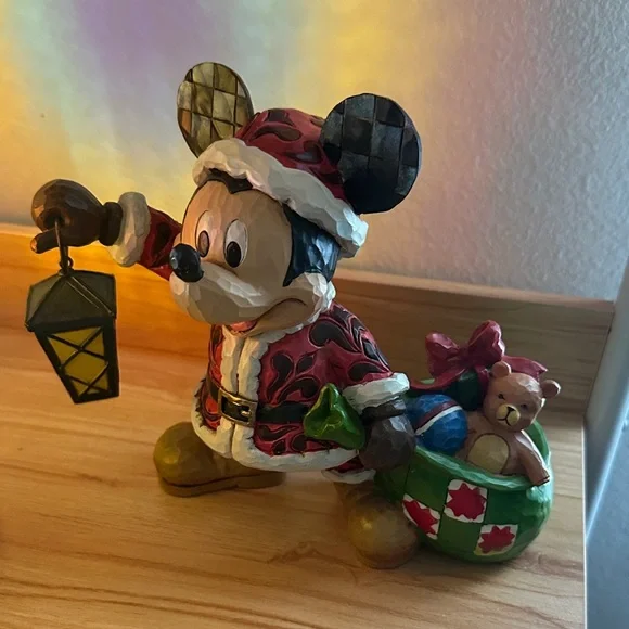 Jim Shore "Spirit Of Christmas" Mickey Mouse - Picture 7 of 7